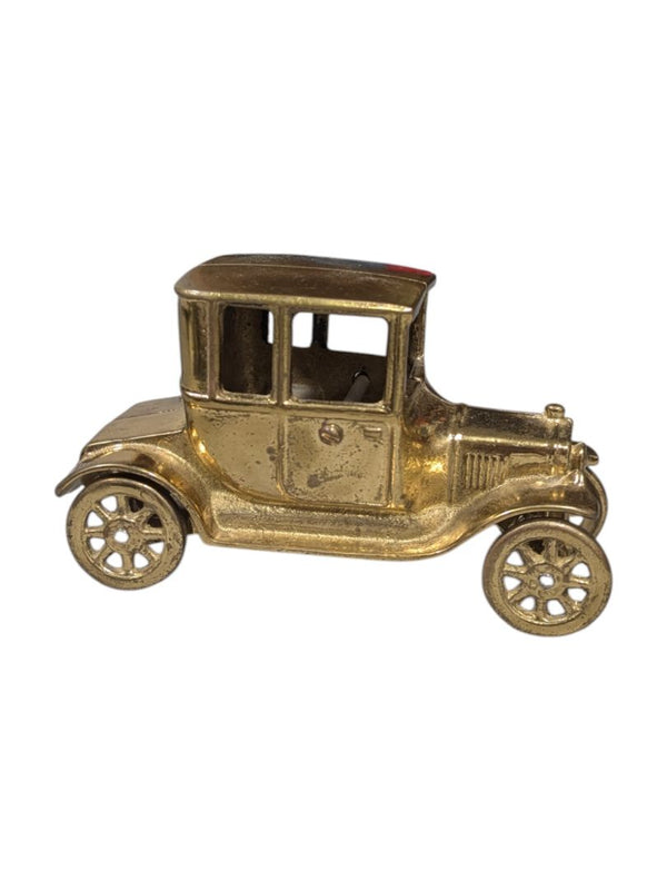 Vintage Brass Car Model w/ Canada Stamp