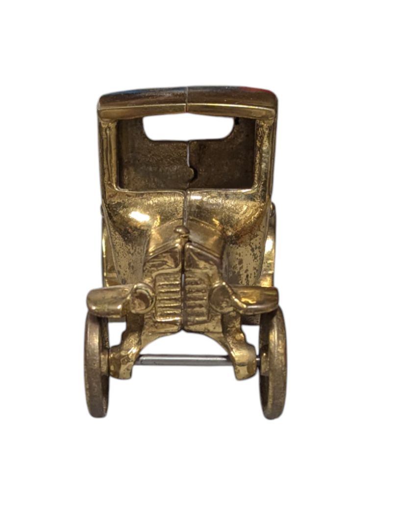 Vintage Brass Car Model w/ Canada Stamp