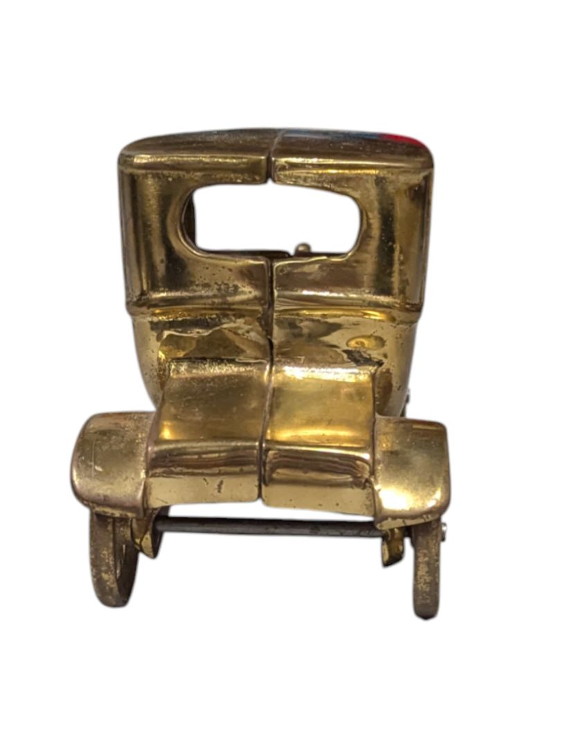 Vintage Brass Car Model w/ Canada Stamp