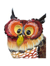 Hand Made Metal Owl 13'' Garden Statue