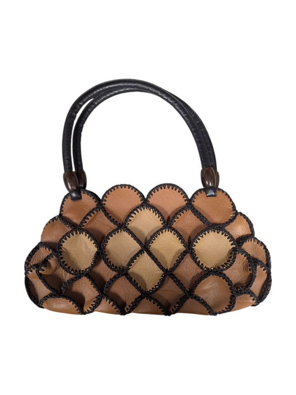 Aldo Soft Faux Leather Patchwork Handbag