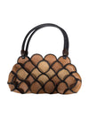 Aldo Soft Faux Leather Patchwork Handbag