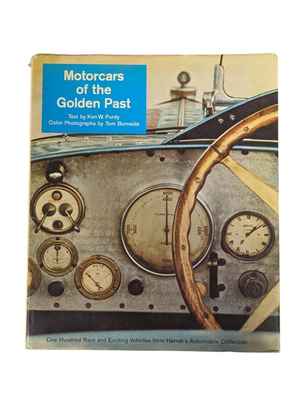 Motorcars of the Golden Past Hardcover Book