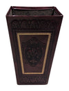 Faux Leather Italy Style Portable Basket