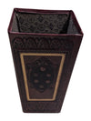 Faux Leather Italy Style Portable Basket