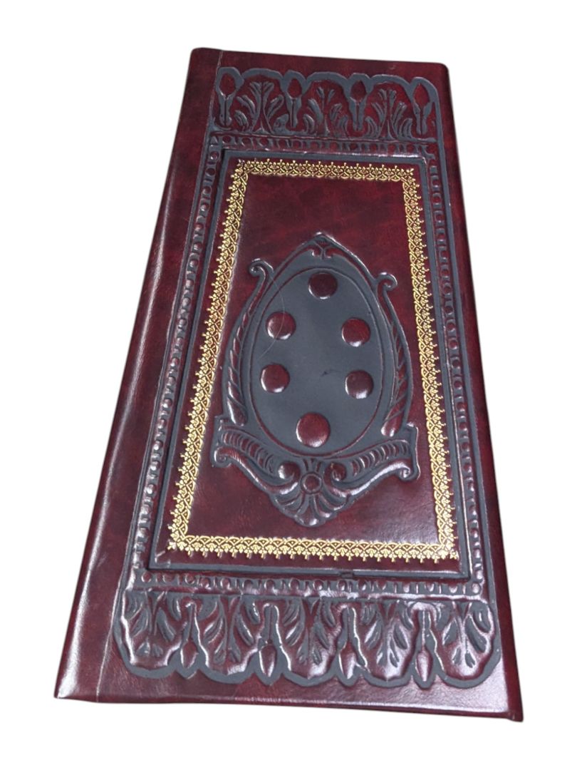 Faux Leather Italy Style Portable Basket