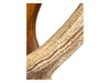 Mounted Caribou Antlers on Wooden Plaque