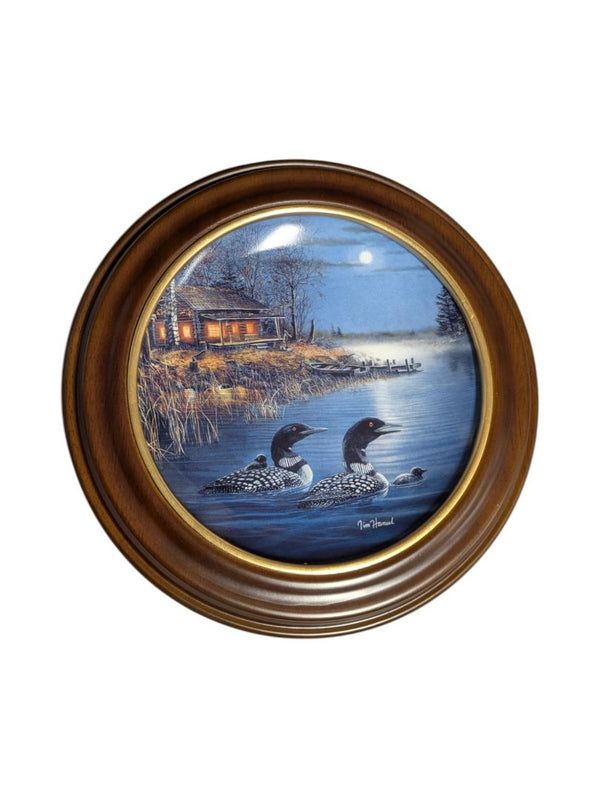 "Midnight Echos" Collector's Plate by Jim Hansel