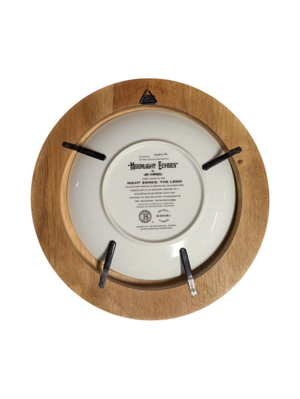 "Midnight Echos" Collector's Plate by Jim Hansel