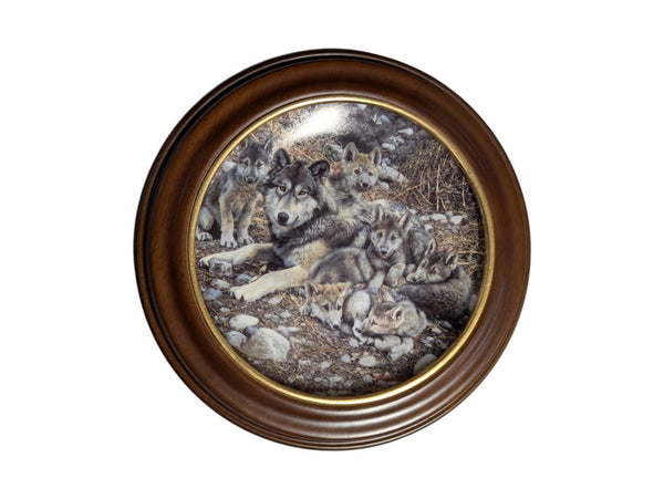 "Den Mother" Collectable Plate by Carl Brenders