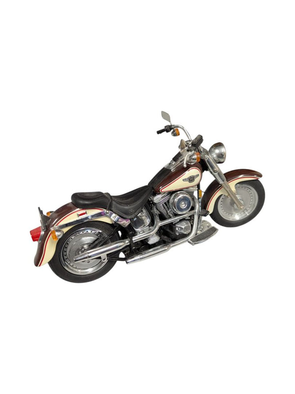 Franklin Mint 1998 Harley Davidson Fat Boy Model (with Case & Tags)