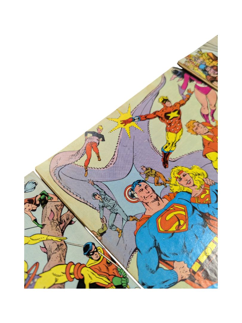 Set of 4 Who's Who 1986 Comic