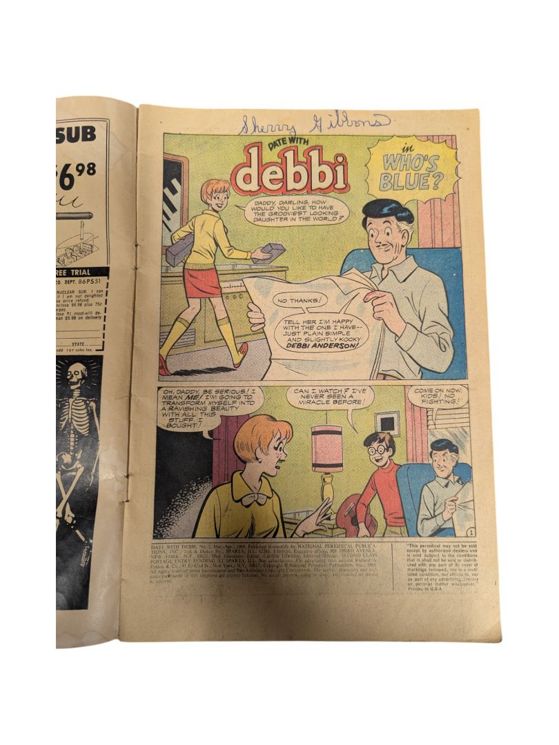 Date With Debbie Vol 1 #2 Comic