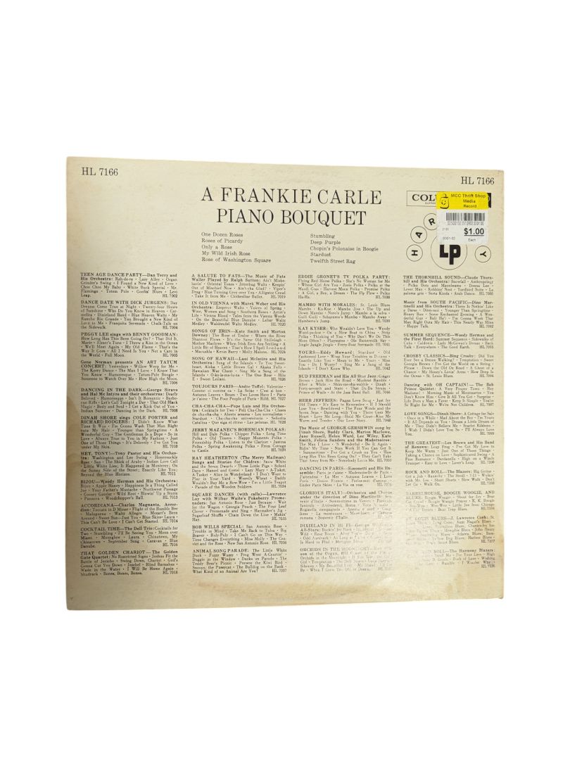 Frankie Carle A Piano Bouquet LP