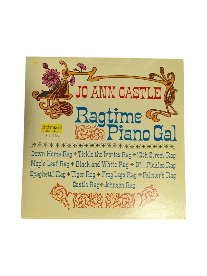 Jo Ann Castle Ragtime Piano Gal LP
