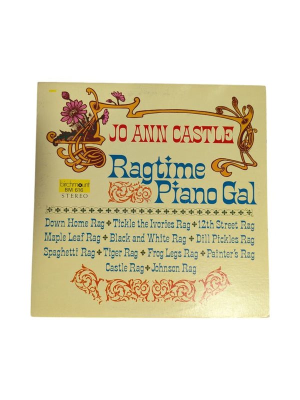 Jo Ann Castle Ragtime Piano Gal LP
