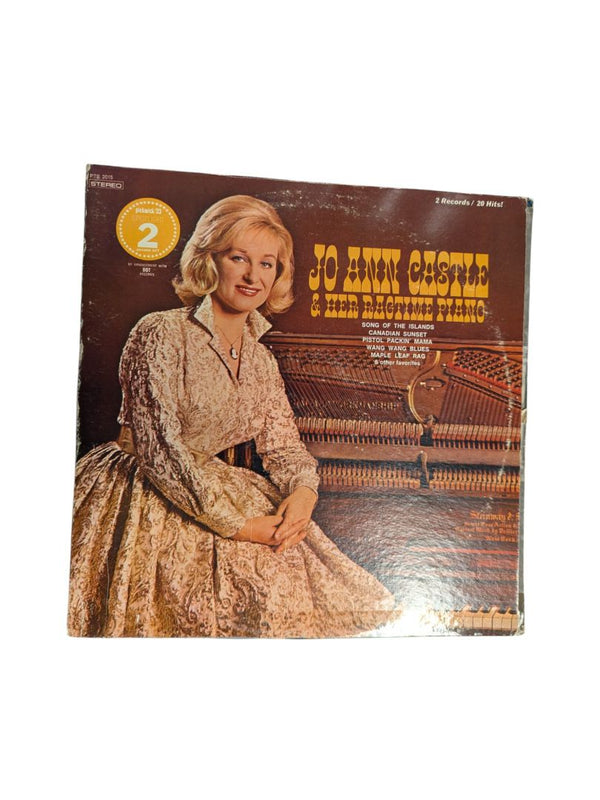 Jo Ann Castle & Her Ragtime Piano 2 LP Set