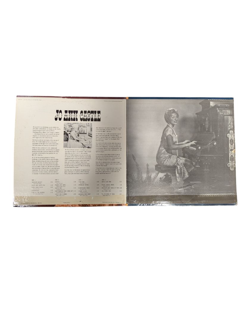 Jo Ann Castle & Her Ragtime Piano 2 LP Set