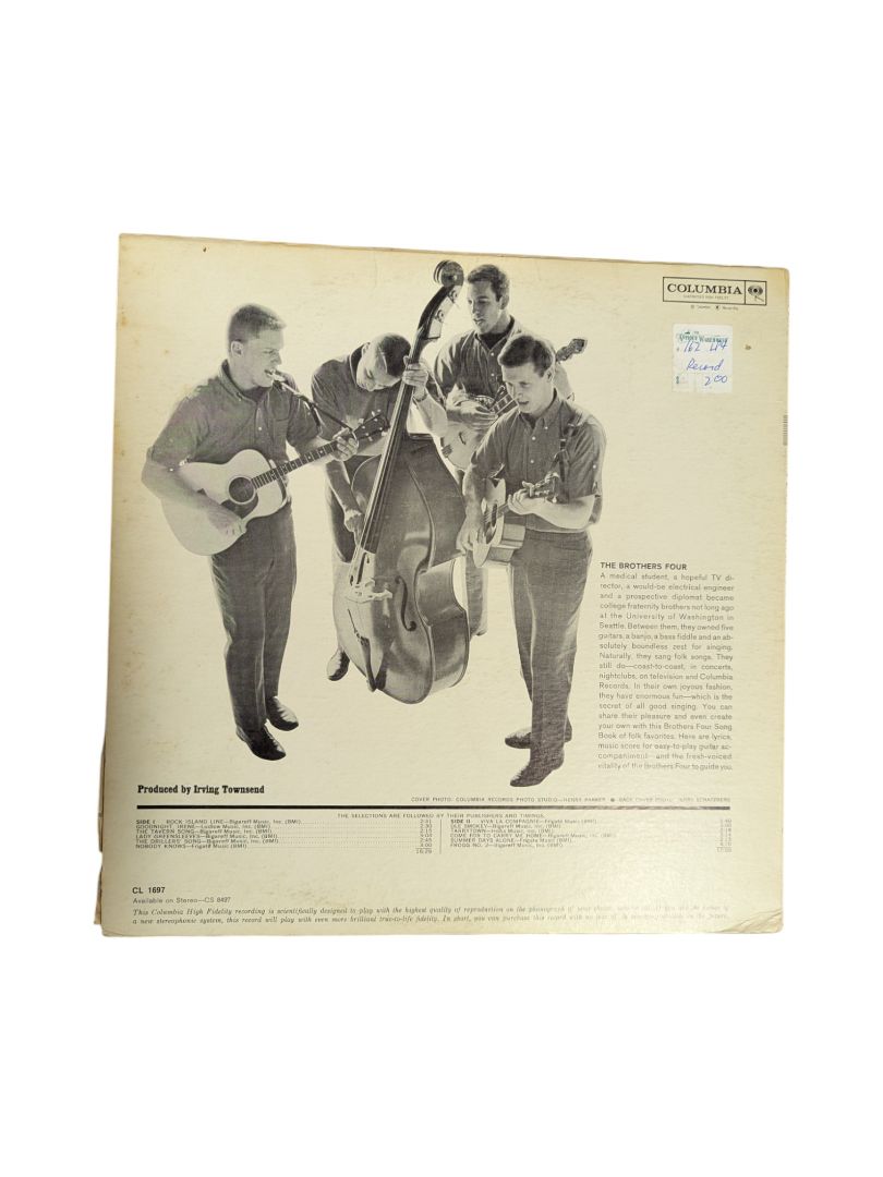 The Brothers Four Song Book LP