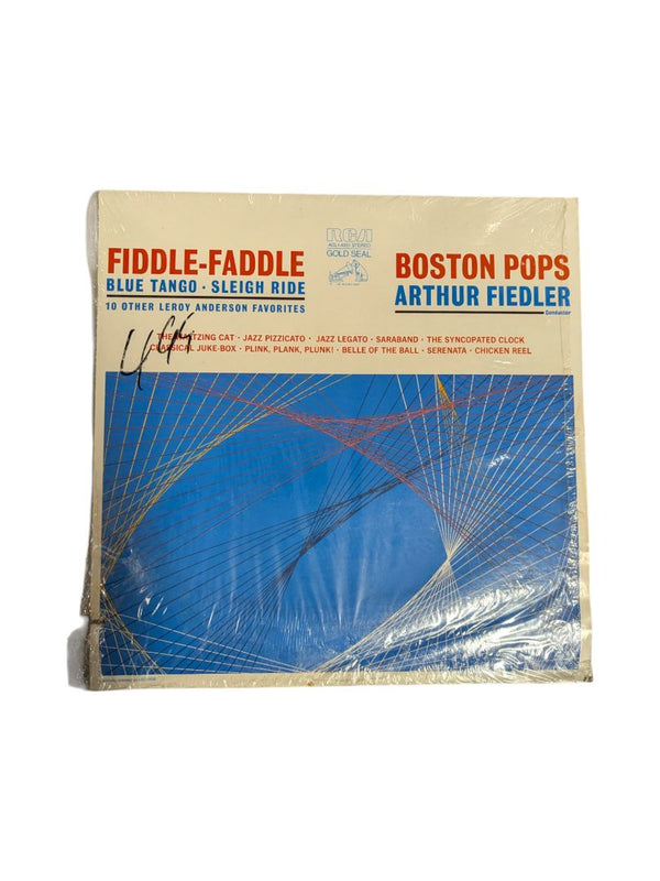 Boston Pops / Arthur Fiedler – Fiddle-Faddle, Blue Tango, Sleigh Ride & Other Leroy Anderson Favorites LP