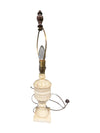 Vintage 21'' Classic Carved Marble Neoclassical Urn Style Lamp