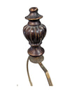 Vintage 21'' Classic Carved Marble Neoclassical Urn Style Lamp