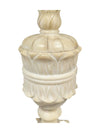 Vintage 21'' Classic Carved Marble Neoclassical Urn Style Lamp