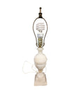 Vintage 23" Carved Marble Classic Style Table Lamp