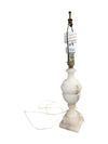 Vintage 23" Carved Marble Classic Style Table Lamp
