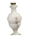 Vintage 23" Carved Marble Classic Style Table Lamp
