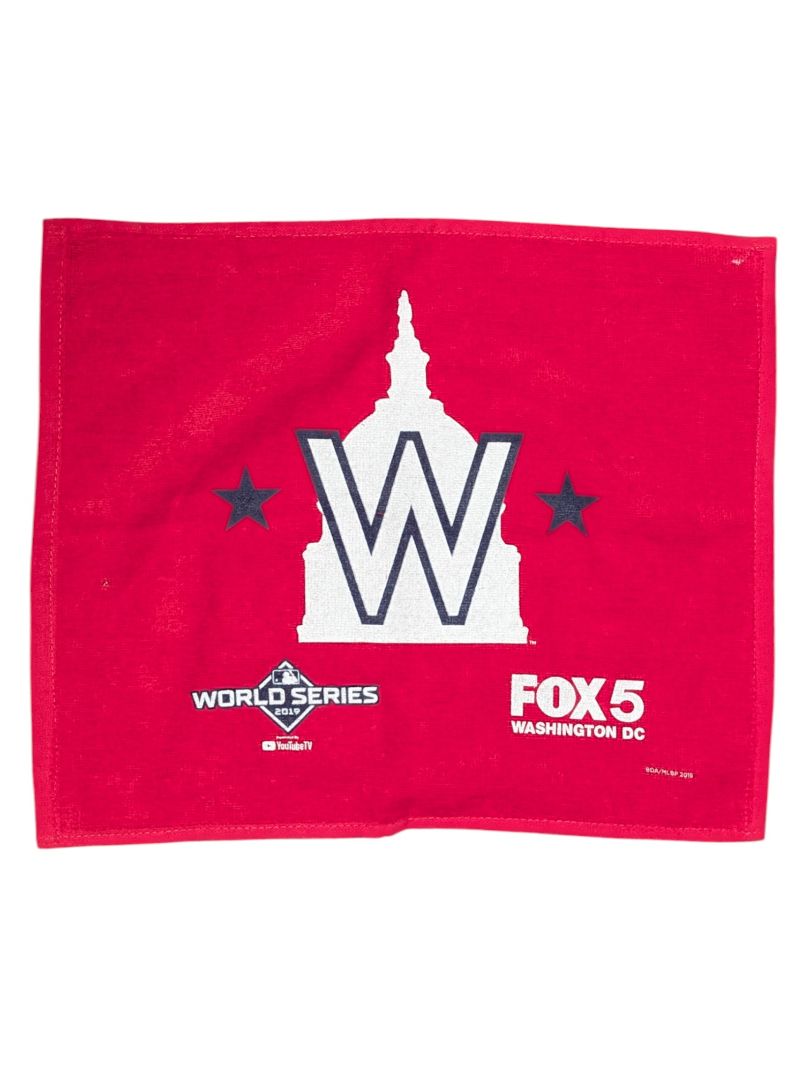 Pair of Washington Nationals 2019 World Series Rally Towels