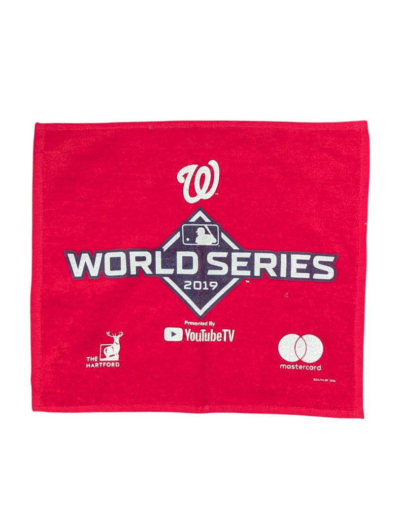 Pair of Washington Nationals 2019 World Series Rally Towels