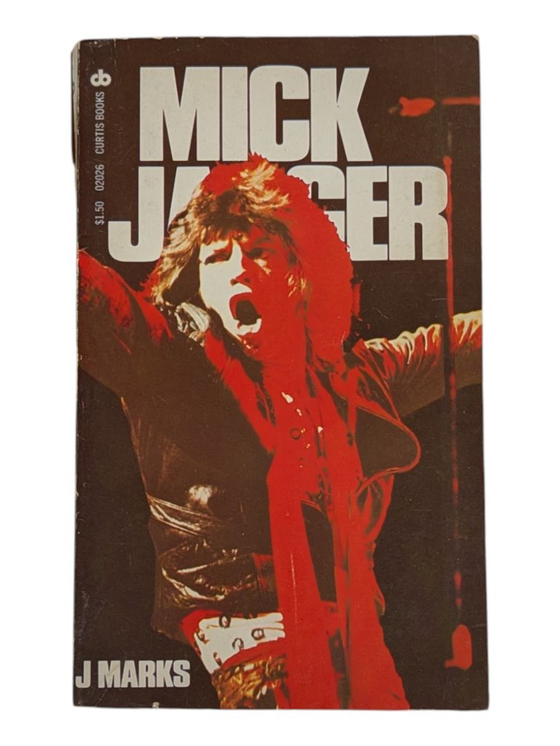 Vintage Paperback Mick Jagger by J. Marks Book
