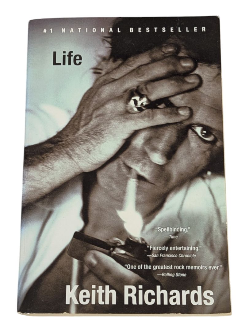 Life Keith Richards Trade Paperback Book