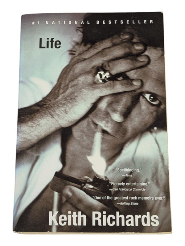 Life Keith Richards Trade Paperback Book