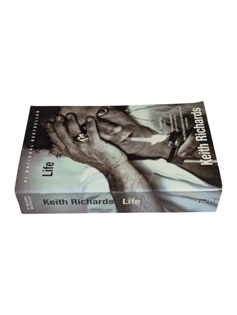 Life Keith Richards Trade Paperback Book