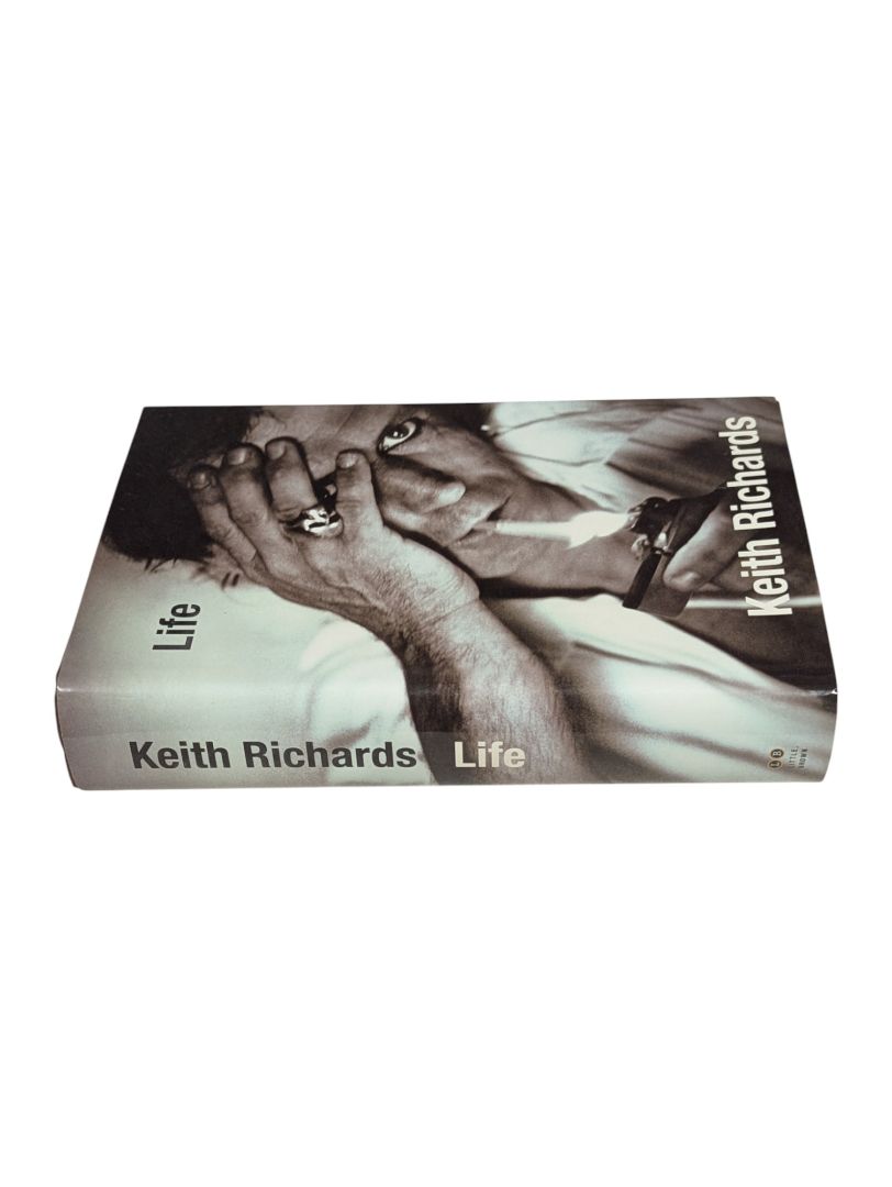 Keith Richards Life with James Fox Hardcover Book