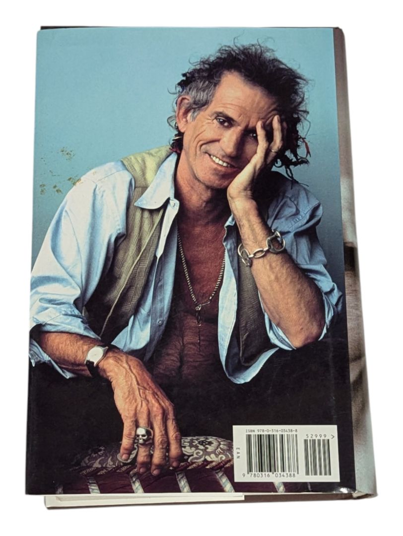 Keith Richards Life with James Fox Hardcover Book
