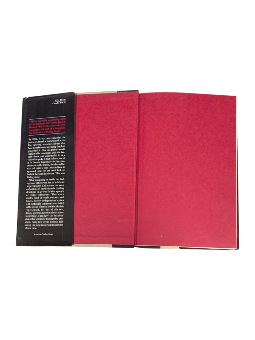 Rolling Stone Magazine: The Uncensored History Robert Draper First Edition Hardcover Book