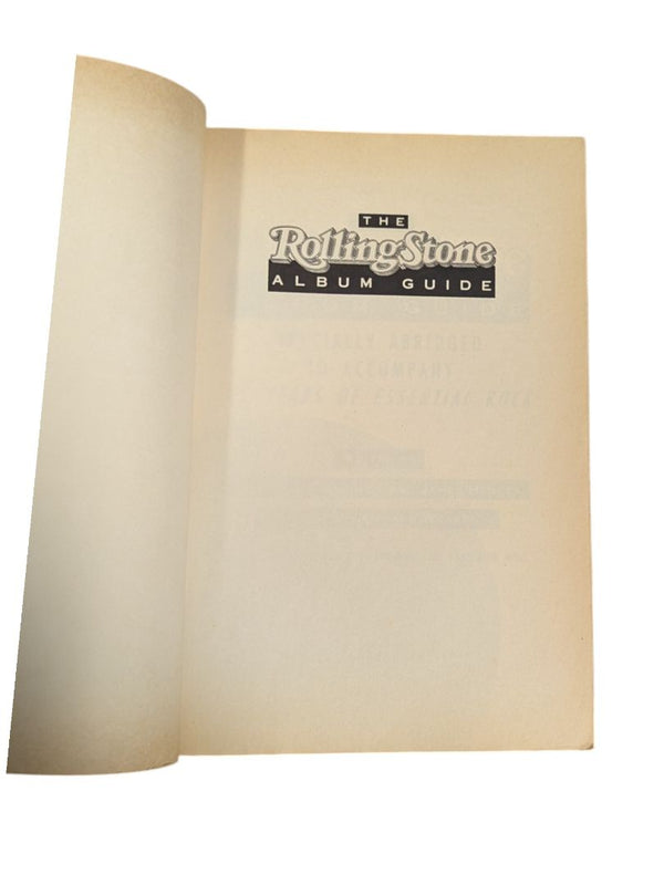 Rolling Stone Album Guide Softcover Book