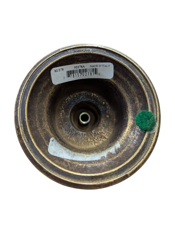 Set of 3 Decorative Pillar Candle Holders with Candles