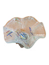 Murano Style Art Glass Candy Bowl w/ Accents