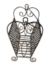 Decorative Wrought Iron Magazine Holder
