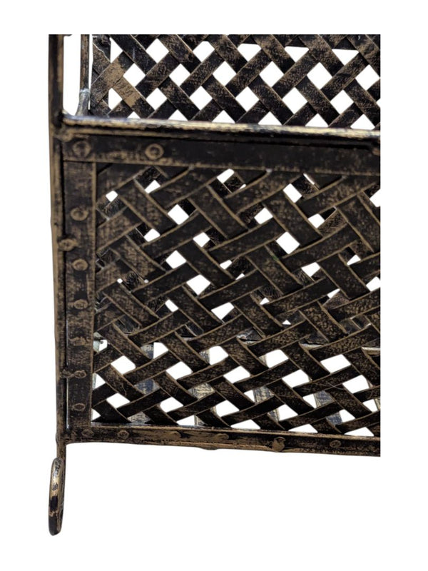 Decorative Wrought Iron Magazine Holder