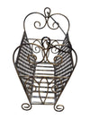 Decorative Wrought Iron Magazine Holder
