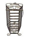 Decorative Wrought Iron Magazine Holder