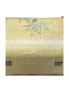 Hand Painted Palm Tree Chest w/ Faux Leather Pattern