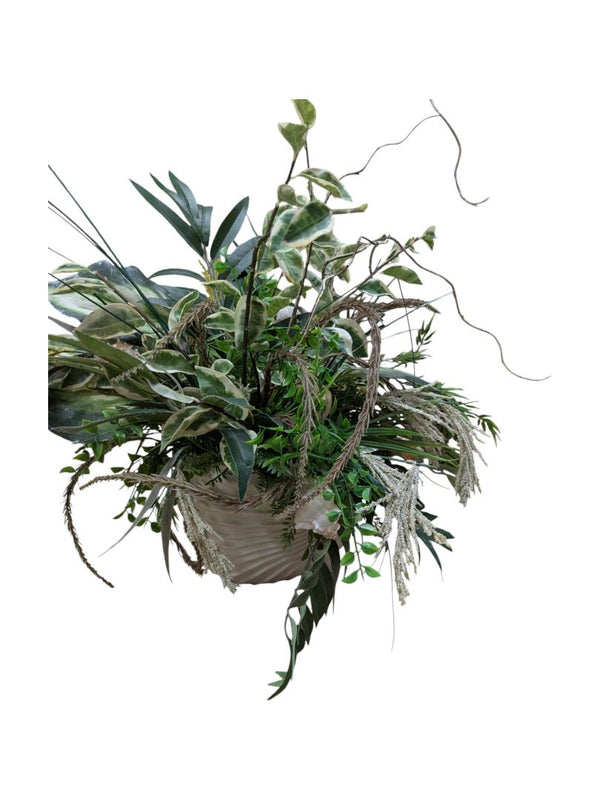 Artificial Greenery Arrangement in Vase