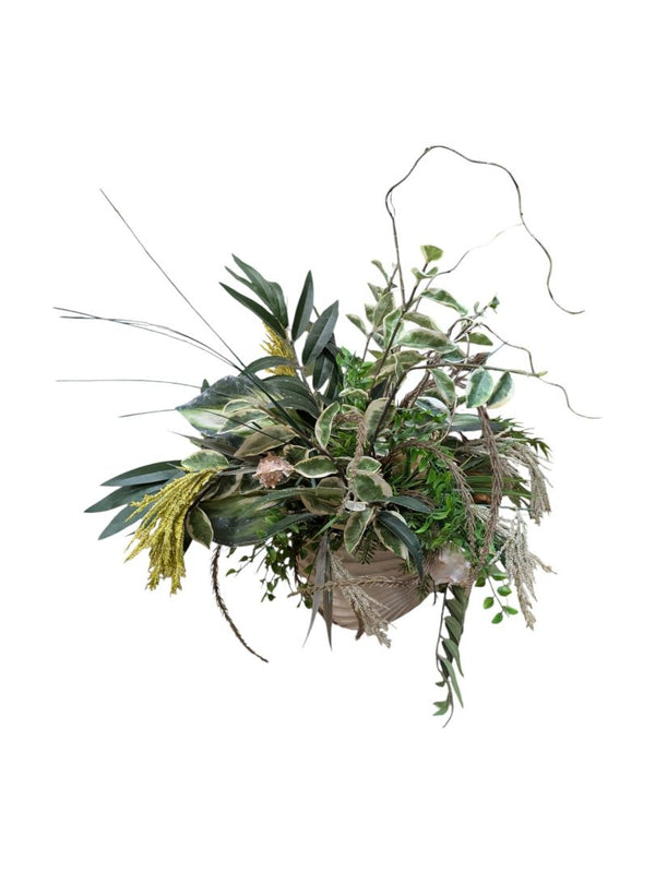 Artificial Greenery Arrangement in Vase