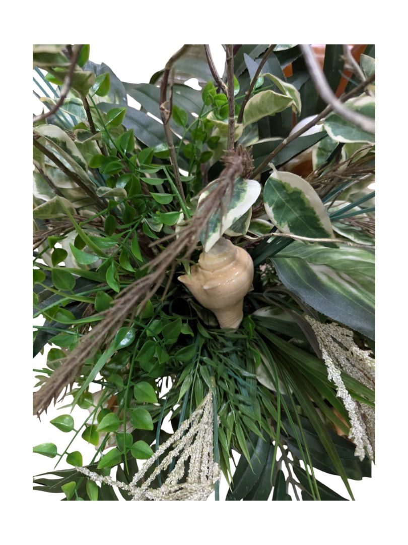 Artificial Greenery Arrangement in Vase